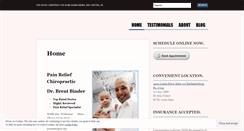 Desktop Screenshot of painreliefcare.net